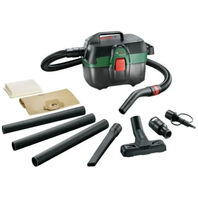 Image de Aspirateur d’eau et poussière sans fil Bosch AdvancedVac 18V 8 (sans batterie, système 18V, set d’accessoires inclus, dans un emballage en carton)