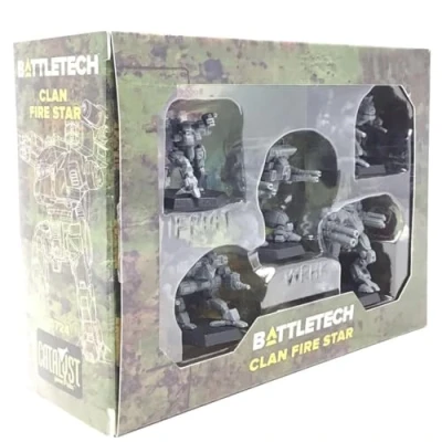 Image de Catalyst Game Labs BattleTech Mini Force Pack : Clan Fire Star