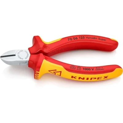 Image de KNIPEX 70 06 125 Pince coupante de côté