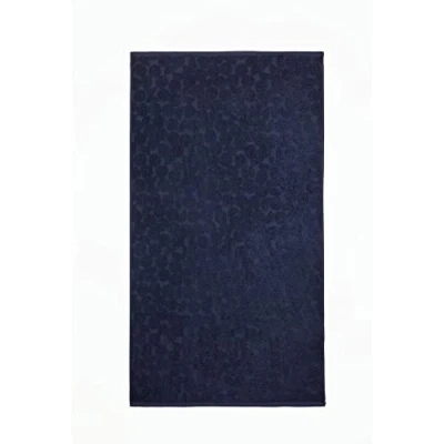 Image de Fusion Ingo Drap de Bain 100% Coton 90 x 150 cm en Bleu Marine