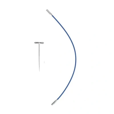 Image de Câble ChiaoGoo TWIST BLUE 13cm x flex small 1pc