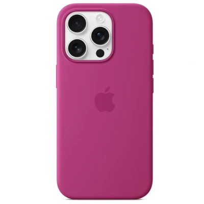 Image de Apple Silicone Back Cover Rose MagSafe iPhone 16 Pro