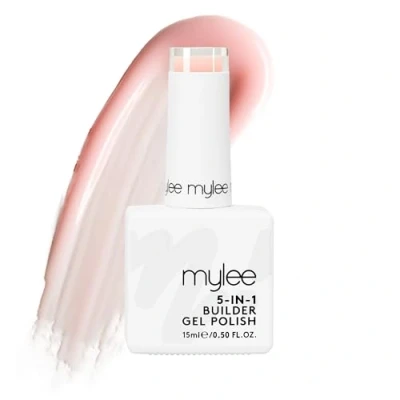 Image de Mylee Gel Builder de renforcement 5 en 1 15ml, Vernis à Ongles UV/LED forts et résistants, Capsules Extensions, pour le Nail Art, les Décalcomanies Bijoux (Peach)