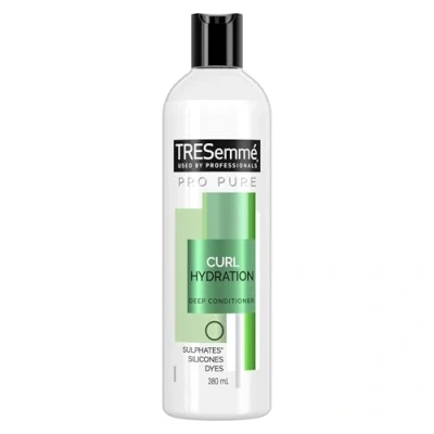 Image de TRESemmé Curl Hydration Deep Conditioner silicone, colorant, sans sulfate* pour cheveux bouclés 380 ml