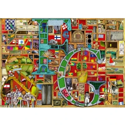 Image de Ravensburger Puzzle Non en Bois, 12000120, Multicolore