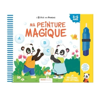 Image de L&#039;ÉCOLE DES PANDAS MA PEINTURE MAGIQUE LES LETTRES