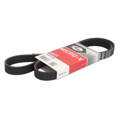 Image de GATES 6PK1305 Courroie Poly V 1305 6 Polyester, EPDM (éthylène propylène diène caoutchouc) RoadMax Value Line FORD: Focus C Max, 2, Max