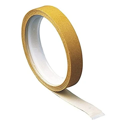 Image de Rayher 3339000 Adhésif double face, 12 mm, 3,5 m sur rouleau, transparent, Pastilles adhésives face sans acide