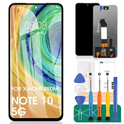 Image de pour Xiaomi Redmi Note 10 Écran LCD 5G Poco m3 Pro Remplacement 10T Numériseur Tactile (Noir)