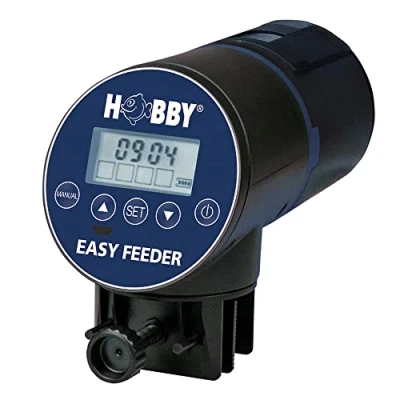 Image de Hobby 10810 Easy Feeder Distributeur Automatique programmable pour Aquarium Bleu/Noir