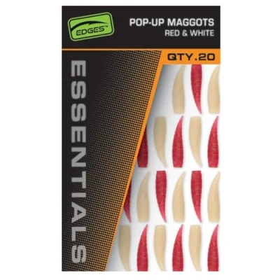 Image de Imitations d&#039;asticots Fox Pop Up Maggots (20 pcs) Appâts artificiels