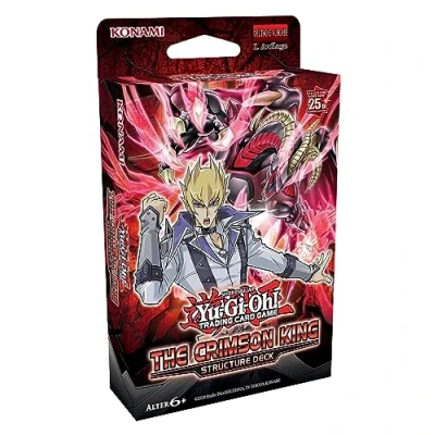 Image de Yu Gi Oh! TRADING CARD GAME Crimison King Structure Deck Édition Allemande, Crimson