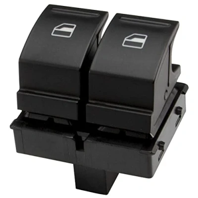 Image de ZEALfix Interrupteur de commande fenêtre 1K3959857 pour Golf Mk5 Caddy Eos Jetta
