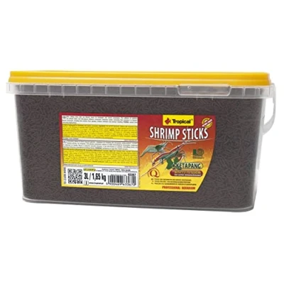 Image de Tropical Shrimp Sticks 3L / 1,65kg Bâtonnets pour crustaces d&#039;eau Douce et de mer
