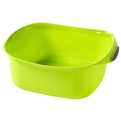 Image de CURVER Bassine carrée 10L Urban, Vert, basins, 38,2x34,4x14,5 cm