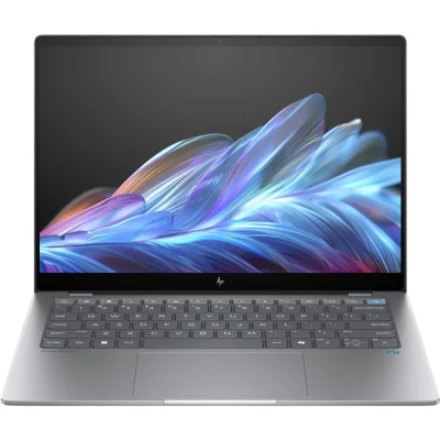 Image de HP OmniBook X 14 fe0001nf Qualcomm Snapdragon X1E 78 100 Ordinateur portable 35,6 cm (14 ) Écran tactile 2.2K 16 Go LPDDR5x SDRAM 1 To SSD Wi Fi 7 (802.11be) Windows 11 Home Gris Neuf