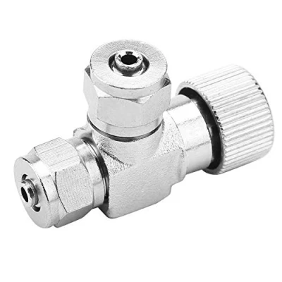 Image de Fdit Robinet à Pointeau pour Réservoir d&#039;Aquarium Régulateur De Co2 Système d&#039;Aquarium(02#)