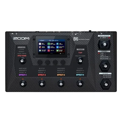 Image de Zoom B6 Multi effets Guitare basse