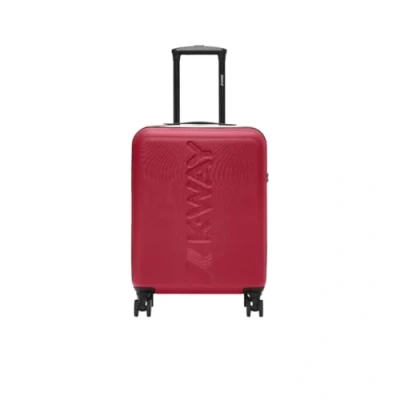 Image de K way AIR Chariot cabine rigide de voyage, taille parfaite pour être transporté dans la cabine. L&#039;accessoire dispose quatre roues une liberté mouvement maximale, deux poches zippées à