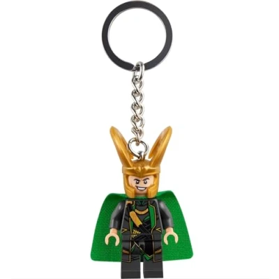 Image de LEGO Marvel 854294 Porte clés Loki A partir de 6 ans, multicolore