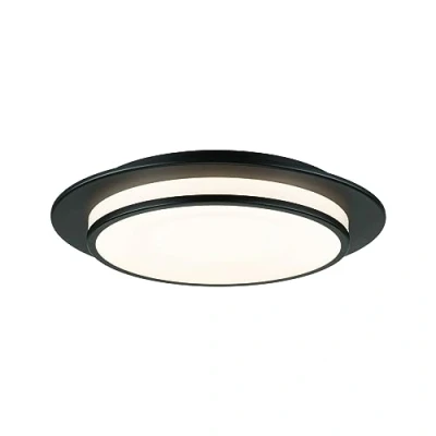 Image de Paulmann Egron plafonnier LED 3 step dim, noir
