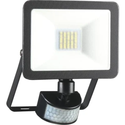 Image de ELRO LF60 Design Lampe d&#039;extérieur LED avec Détecteur de Mouvement 10W 800LM Étanche IP54 Noir