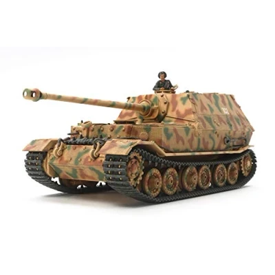 Image de TAMIYA 32589&quot; 1:48 Chasseur éléphant, réplique fidèle à l&#039;original du véhicule, modélisme, kit de Construction en Plastique, Bricolage, Loisirs, Collage, Assembler, Non Peint,