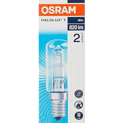 Image de Osram Ampoule halogène à quartz T E14 Transparent 60 W