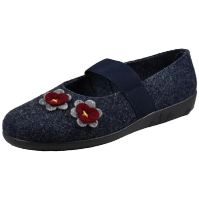 Image de Rohde Chaussons femmes Ballerup 2228, Pointure:41 EU, La couleur:bleu