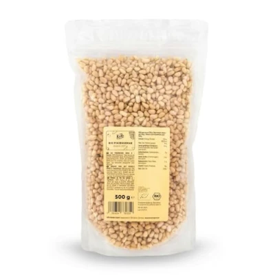 Image de KoRo Pignons de pin bio 500 g Idéal pour la sauce pesto et salade