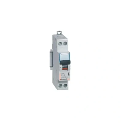Image de 406774 Disjoncteur Legrand 16A unipolaire + neutre DNX3 courbe C 4,5/6kA À vis 1 module