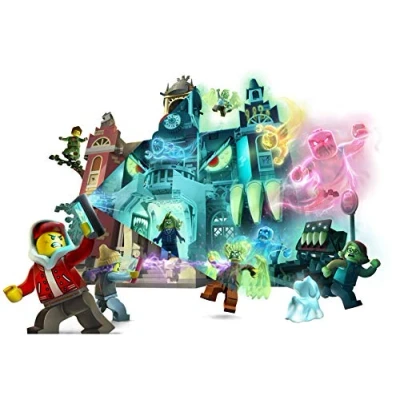 Image de LEGO® Hidden Side L’école hantée de Newbury Jeu Construction Interactif Chasse Aux Fantômes Réalité Augmentée pour iPhone Android Garçon et Fille 9 Ans Plus, 1474 Pièces 70425