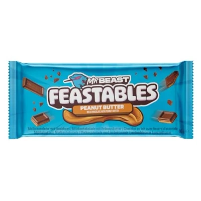 Image de Feastables MrBeast Bar 1 piece Peanut Butter Soyez le premier à essayer dernier Bar.