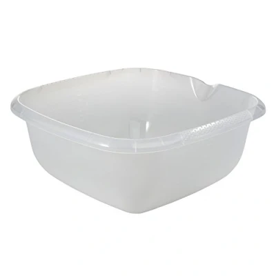 Image de keeeper Cuvette Polyvalente avec Bec Verseur, Carré, 13 L, 38 x cm, Björk, Transparent