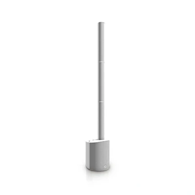 Image de LD Systems MAUI 5 W Système sono colonne ultra portable avec mixeur intégré et Bluetooth blanc