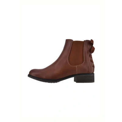Image de Elara Bottes Femme Chelsea avec Noeud Chunkyrayan F916 Camel 40