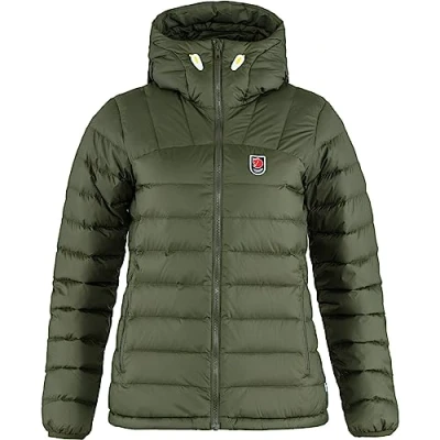 Image de FJÄLLRÄVEN Femme Fj llr ven F86122 662 Expedition Pack Down Hooded Veste Femmes Deep Forest M, Forest, M EU