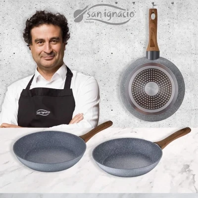 Image de San Ignacio Set poêles Daimiel, aluminium forgé, induction 22/26/28 PK1709