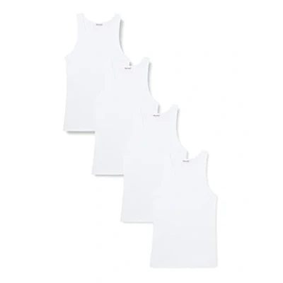 Image de Eminence Homme Promo Classiques Maillot de corps, Blanc (Blanc/Blanc/Blanc/Blanc 0001), S EU