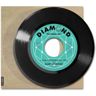 Image de Disque 7 pouces RUBY WINTERS I Can&#039;t Help But Let You CHARLY711S Diamond Records 2023 Royaume Uni Soul/Funk