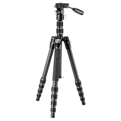 Image de Vanguard Veo 3T 265HCP Trépied Compact en Carbone pour Longue Vue