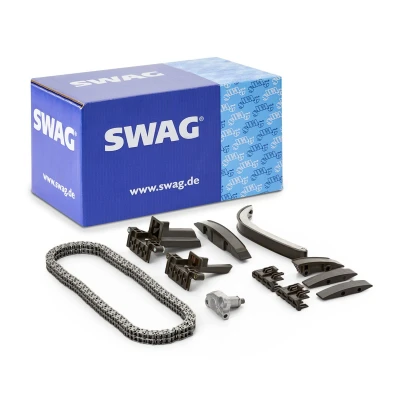 Image de SWAG 99 13 0313 Jeu de distribution à chaînes duplex, avec faux maillon MERCEDES BENZ: W124 Berline, SL Cabriolet, Classe E Berline