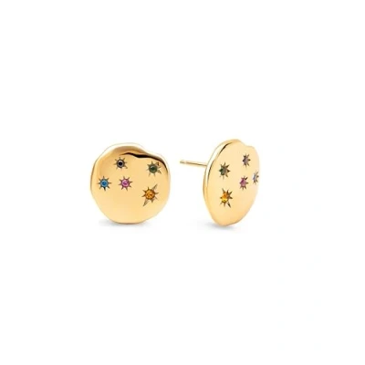 Image de Singularu NÉBULA Boucles d&#039;oreilles, Femme, Taille: One Size, Oro