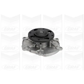 Image de GRAF PA991 Pompe à eau avec joint d&#039;étanchéite mécanique Tôle d&#039;acier pour système dentrainement courroie trapézoïdale nervures OPEL: Signum CC