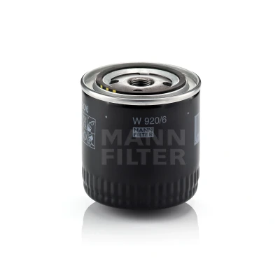 Image de MANN FILTER W 920/6 Filtre à huile 3/4 16 UNF avec un clapet de non retour vissé JEEP: GRAND CHEROKEE I, Wrangler I SUV, 3