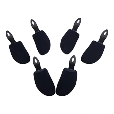 Image de Delfa Lot de 3 paires d&#039;embauchoirs en mousse avec poignée « 3D » pour baskets Noir, Noir , Einheitsgröße