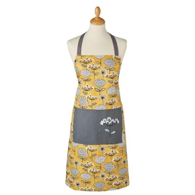 Image de Cooksmart Tablier rétro en coton Motif prairie