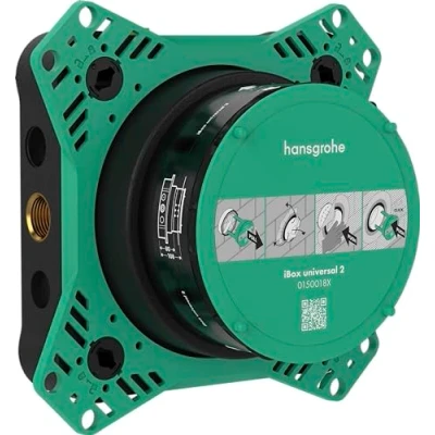 Image de hansgrohe iBox universal 2 Corps d&#039;encastrement compatible avec toutes les nouvelles robinetteries douche et bain/douche mécaniques thermostatiques encastrées (à partir de 2023)