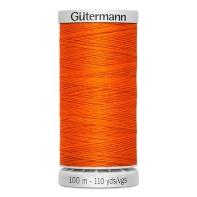 Image de Gütermann Fil M782 à coudre extra résistant en polyester 100 m pour machine toutes les coutures très sollicitées (351 orange)