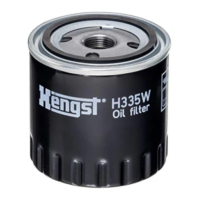 Image de HENGST FILTER H335W Filtre à huile M20x1,5 vissé RENAULT: GRAND SCENIC 3, MEGANE NISSAN: NP300 Navara Pick up, Pathfinder 3